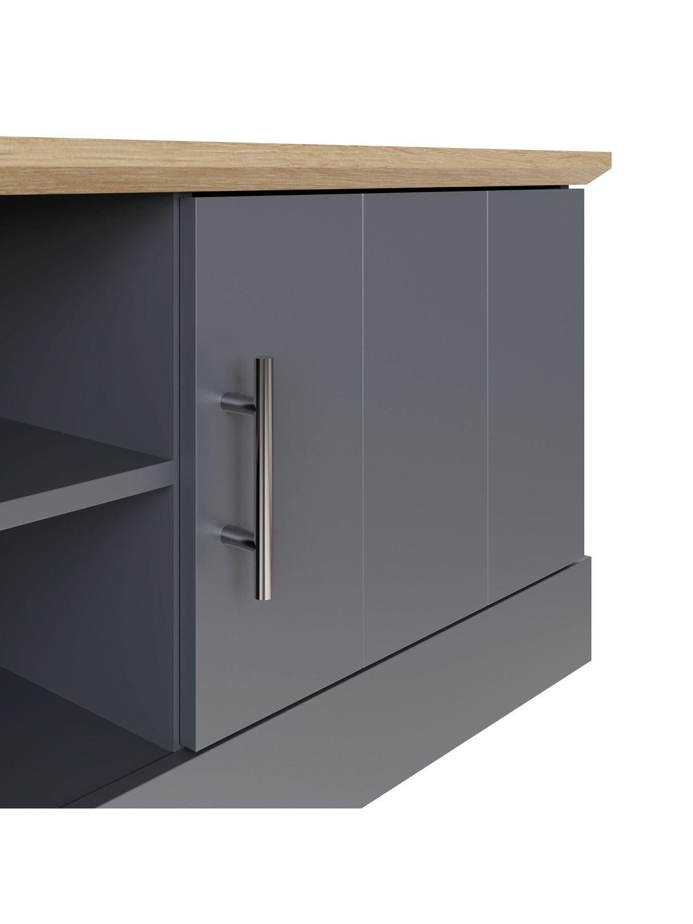 Image 5 of 5 of GFW Kendal Large TV Unit - Fits up to 65 inch TV - Blue