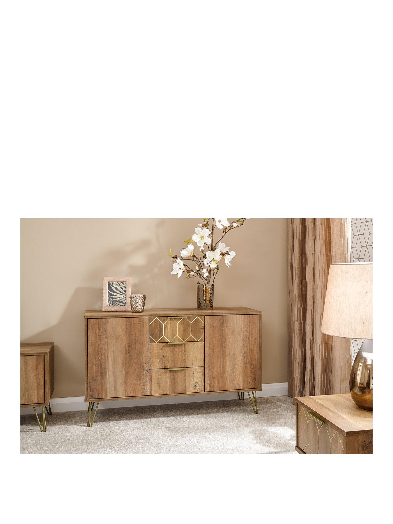 Image 2 of 6 of GFW Orleans 2 Door 3 Drawer Cabinet