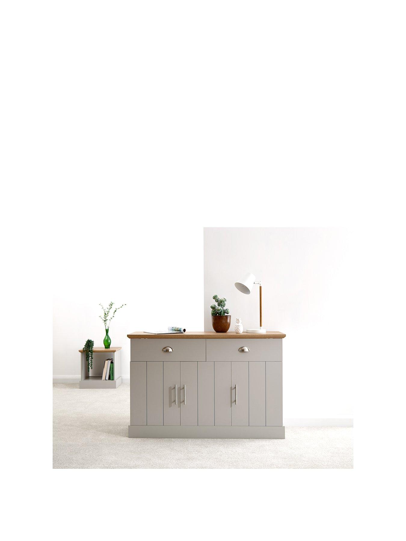 undefined Kendal Large Sideboard - Grey