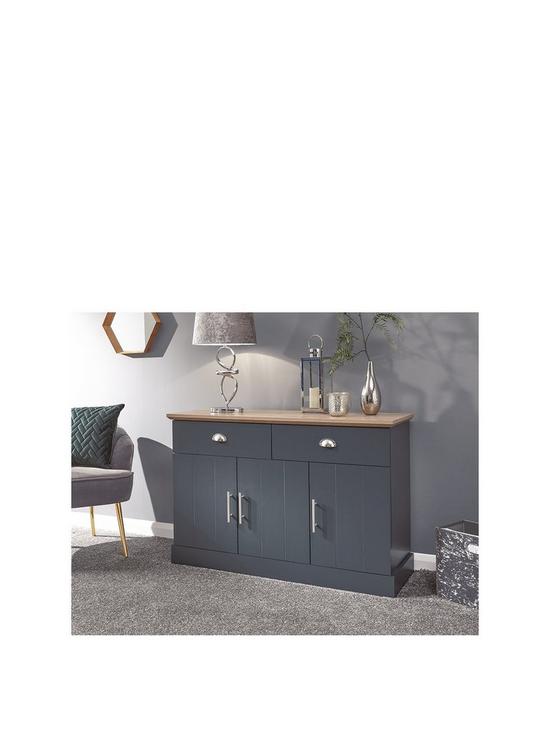 front image of gfw-kendal-large-sideboard-blue