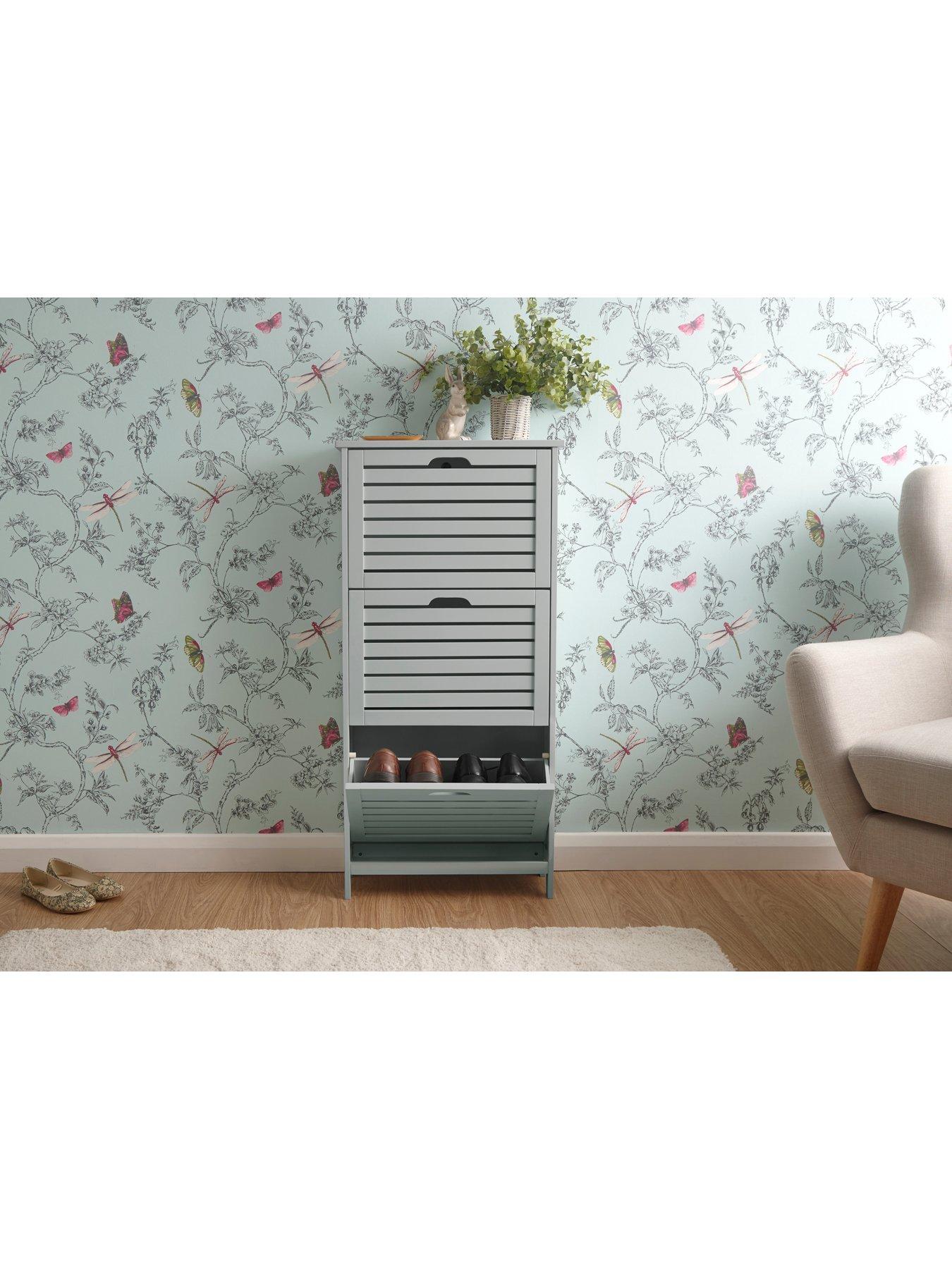 GFW Bergen Three Tier Shoe Grey Very.co.uk