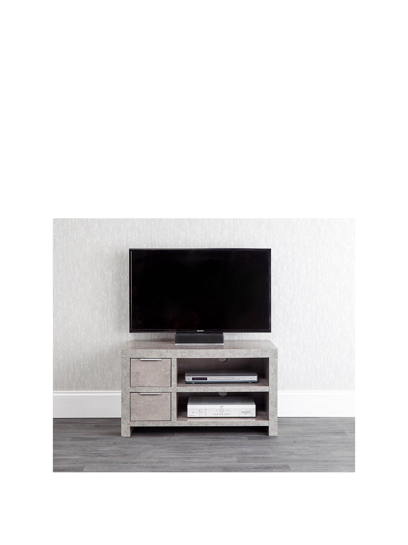 Product photograph of Gfw Bloc 2 Drawer Tv Unit - Fits Up To 32 Inch Tv from very.co.uk