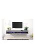  image of gfw-galicia-150-cm-floating-wall-tv-unit-with-led-lights-fits-up-to-65-inch-tv--nbspgrey