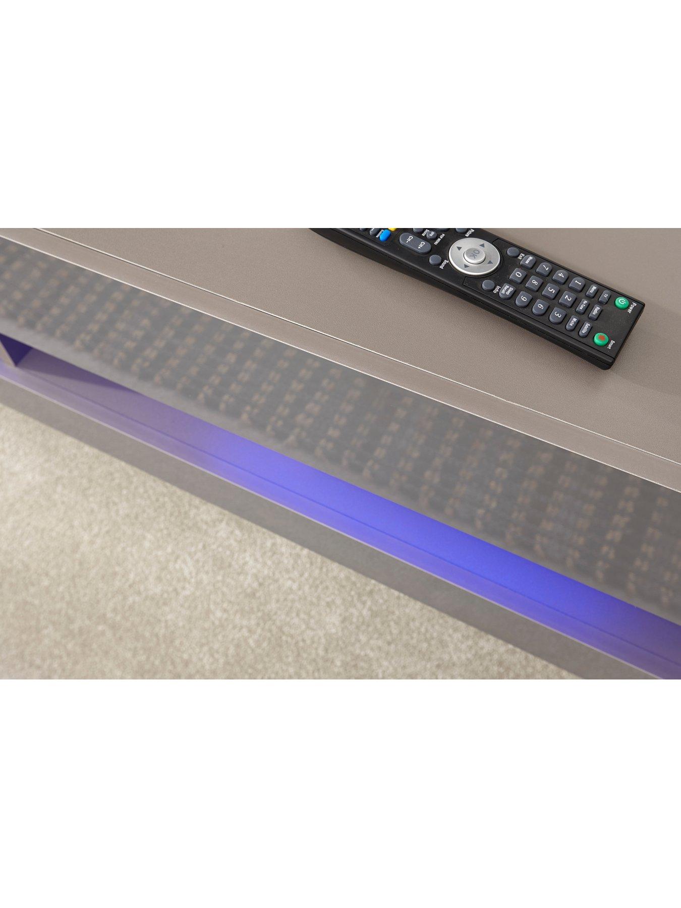 Image 6 of 6 of GFW Galicia 150 cm Floating Wall TV Unit with LED Lights - fits up to 65 inch TV -&nbsp;Grey