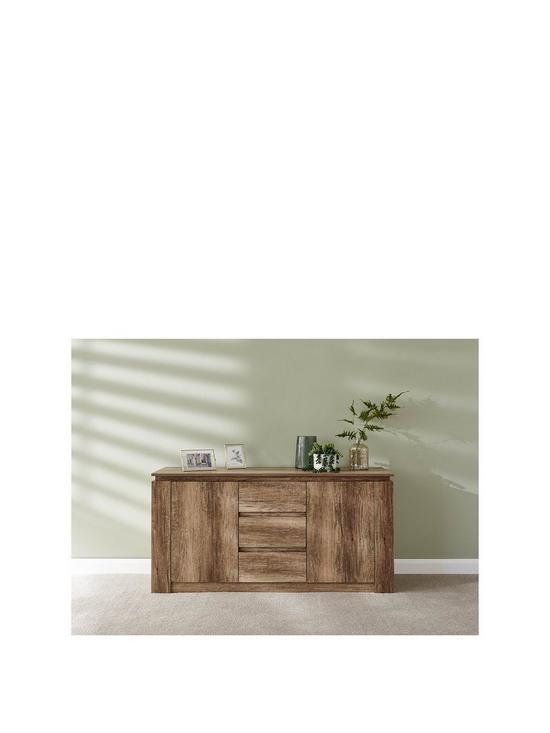 front image of gfw-canyon-2-door-3-drawer-sideboard