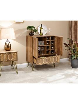 Product photograph of Gfw Orleans Drinks Cabinet from very.co.uk