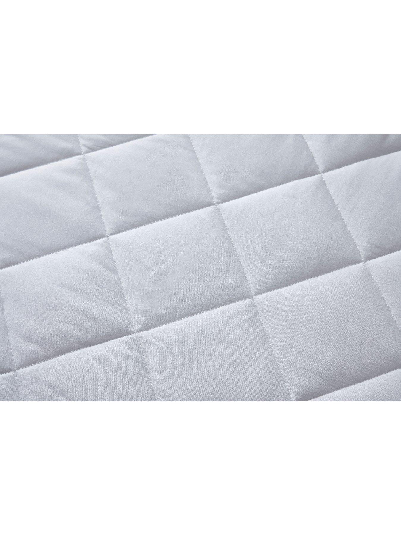 Image 4 of 6 of The Very Collection Hotel Collection Extra Deep 30cm Mattress Protector Sk - White