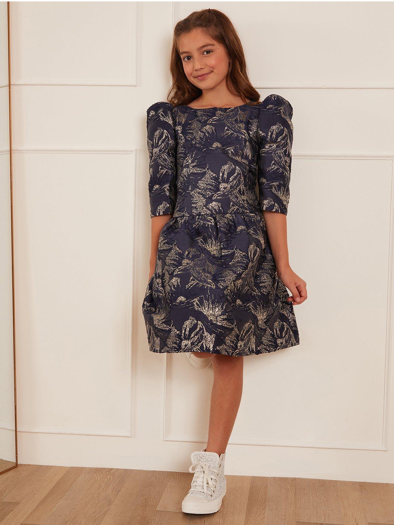 Long sleeve hotsell jacquard dress