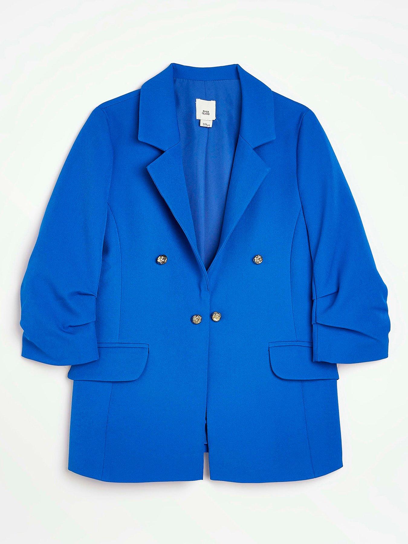 Girls blue outlet blazer