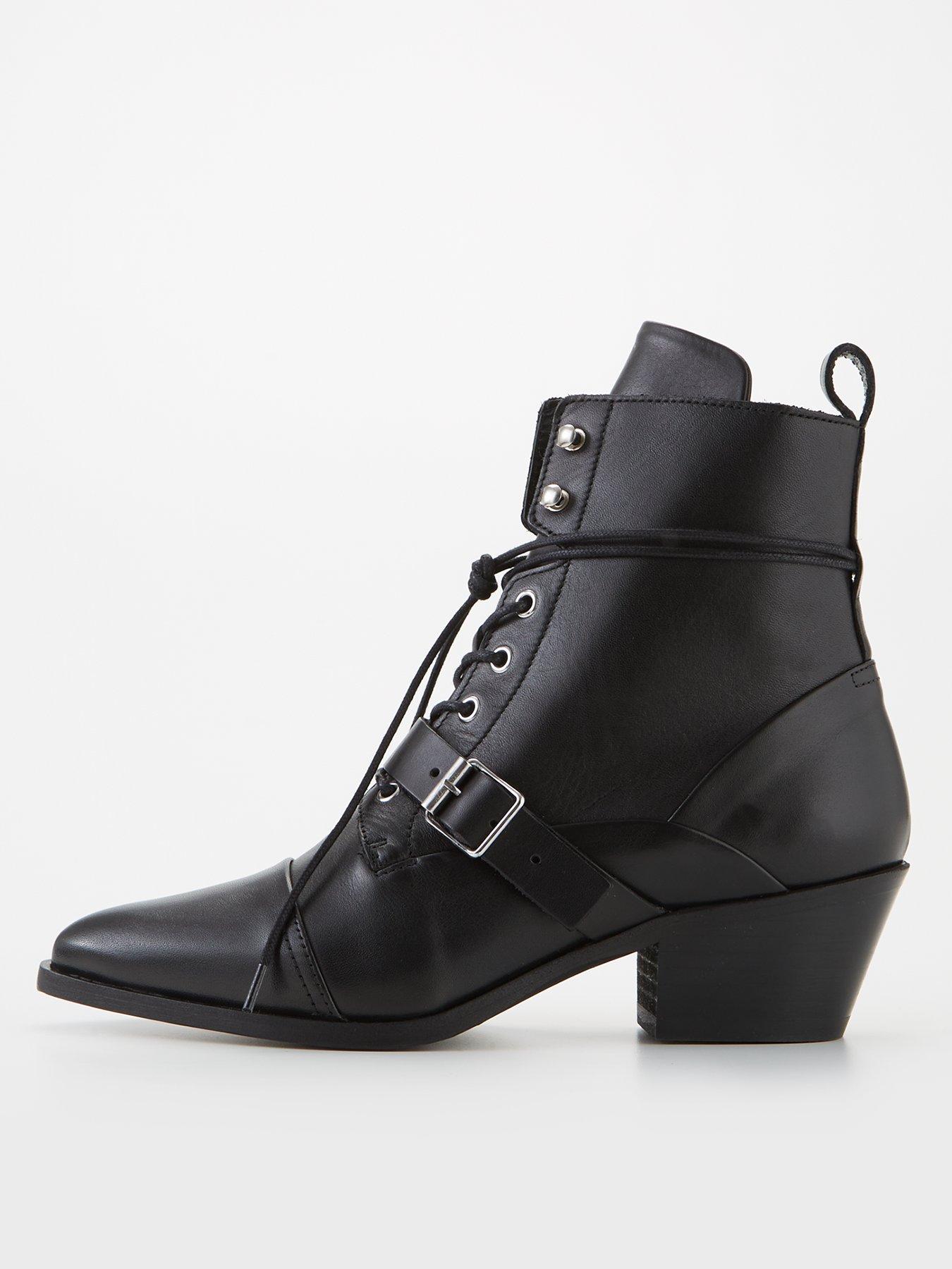 AllSaints Katy Ankle Boots Black very