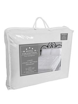 Product photograph of Cascade Home Hotel Collection Luxury Mattress Enhancer Db - White from very.co.uk