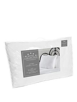 Product photograph of Cascade Home Hotel Collection Luxury Pillow - White from very.co.uk