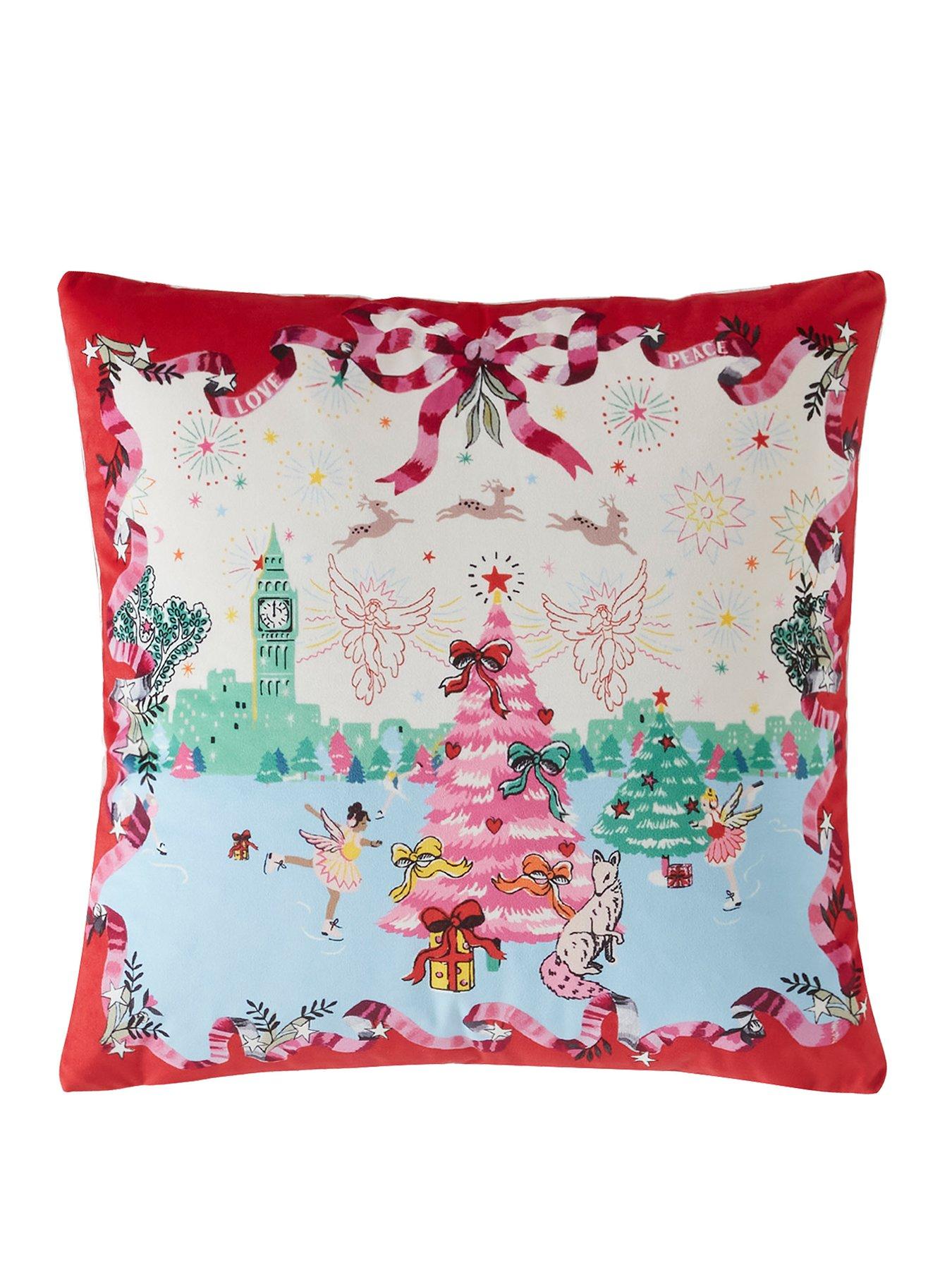 Cath Kidston A Christmas Sky Cushion very.co.uk