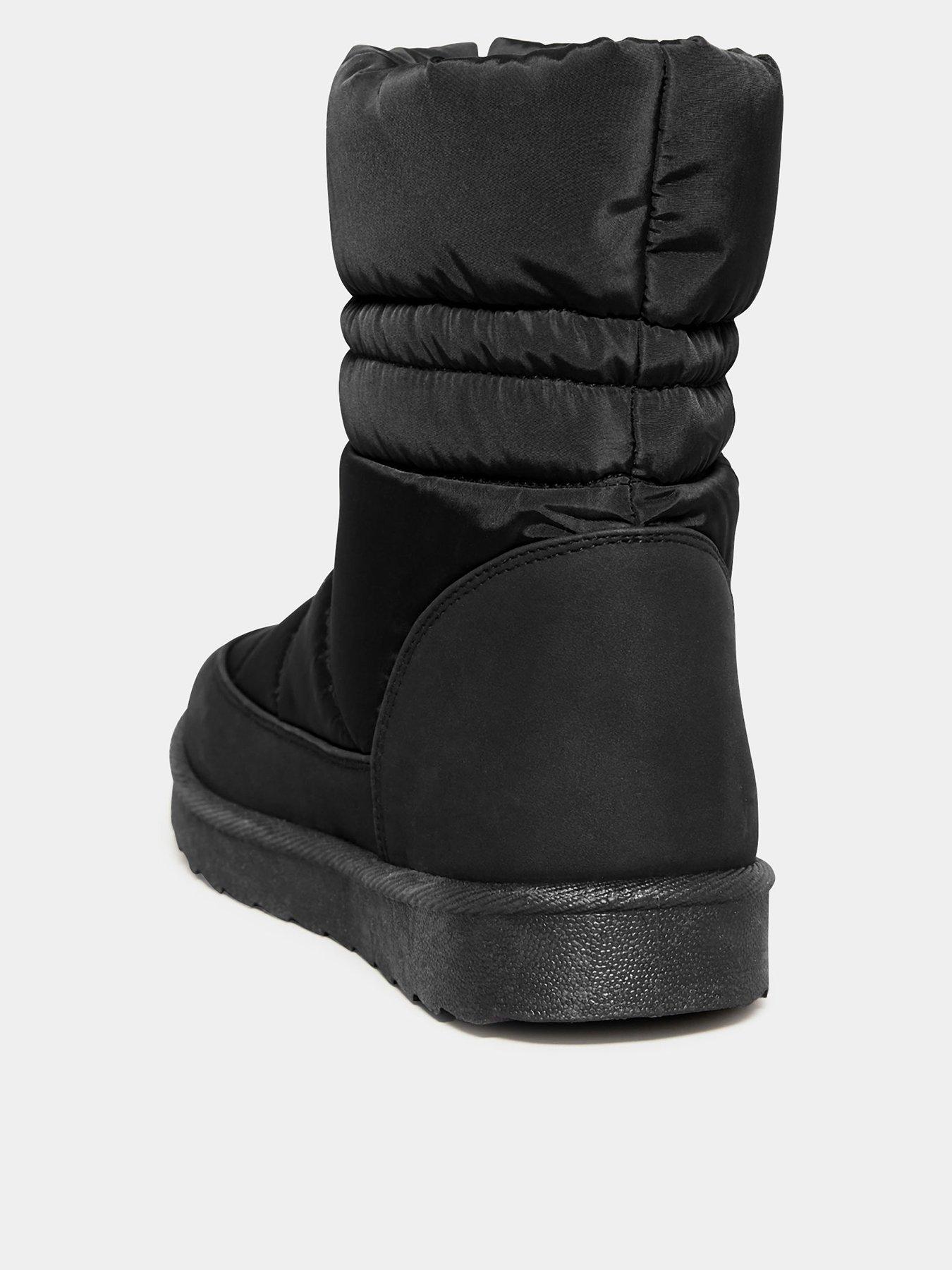 Black 2024 snow boots