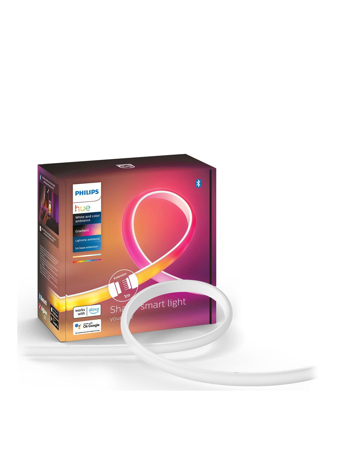 Philips Hue Hue Gradient Lightstrip 1-metre Extension UK