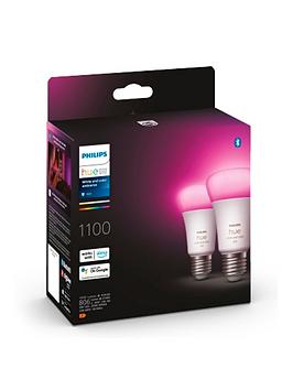 Product photograph of Philips Hue Hue Wca 9w A60 E27 2-pack Uk from very.co.uk