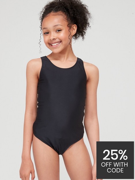 everyday-girls-racer-back-swimsuit-black