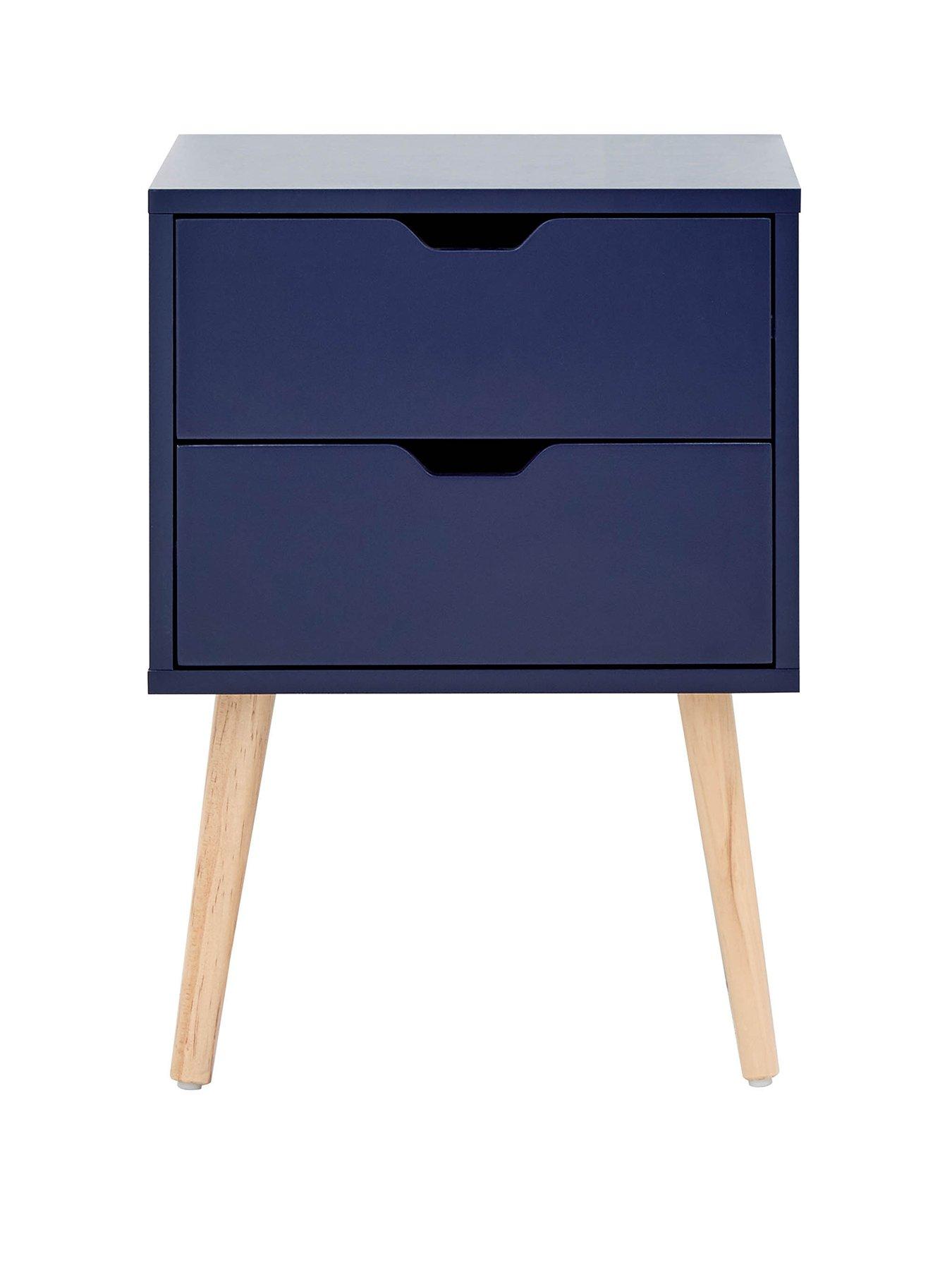 undefined Nyborg Single 2 Drawer Bedside