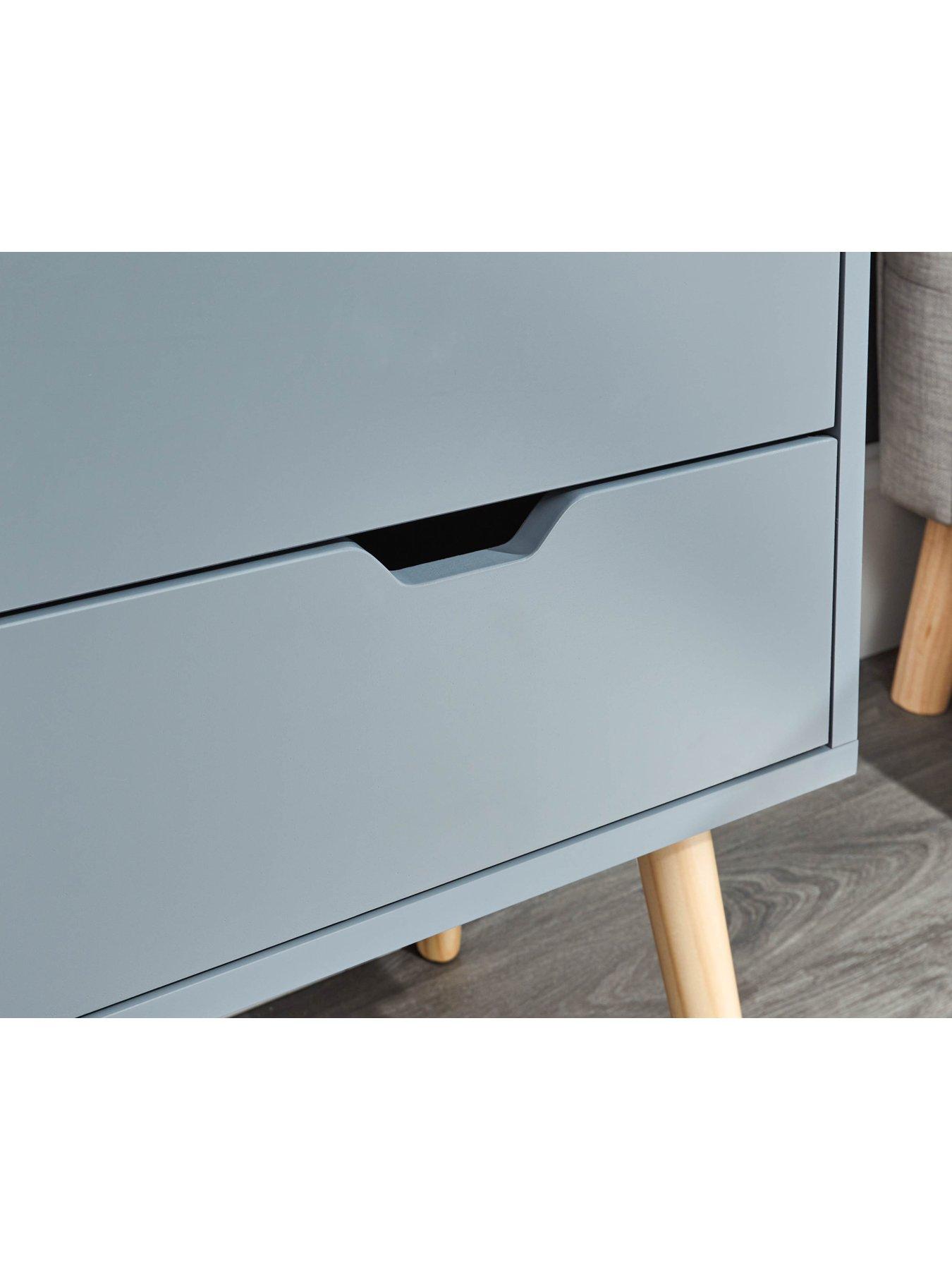Image 4 of 5 of GFW Nyborg Single 2 Drawer Bedside