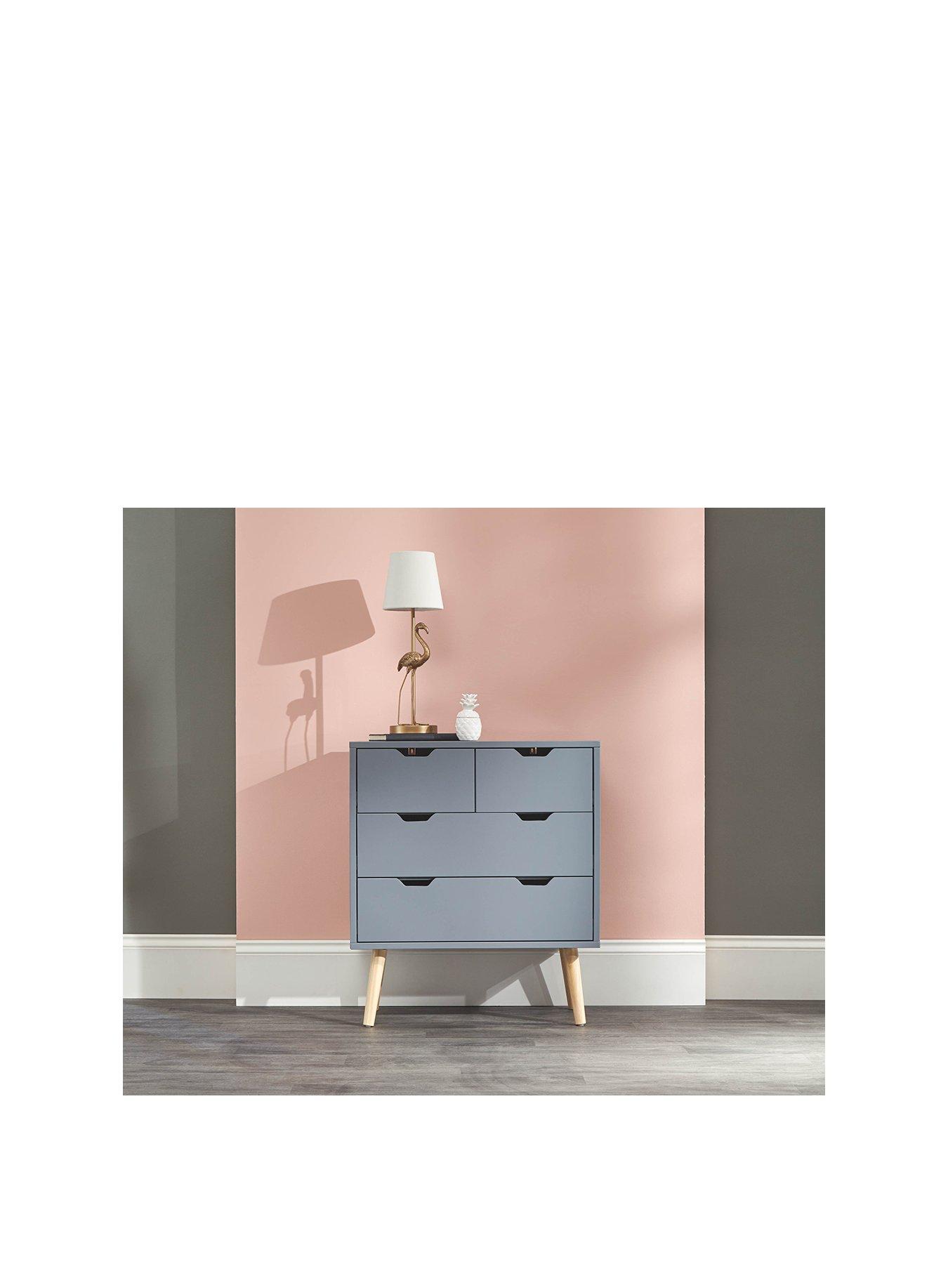 GFW Nyborg 2+2 Drawer Chest