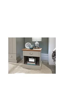 Product photograph of Gfw Kendal 1 Drawer Bedside Chest from very.co.uk