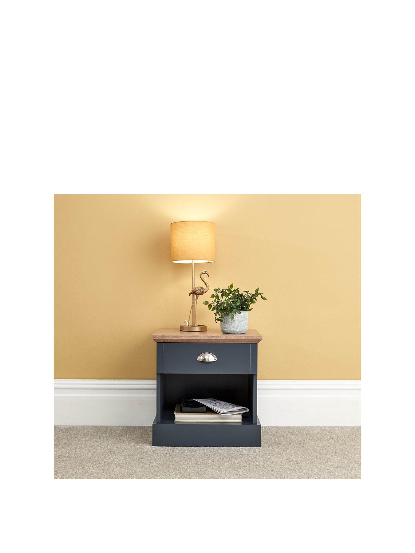 undefined Kendal 1 Drawer Bedside Chest
