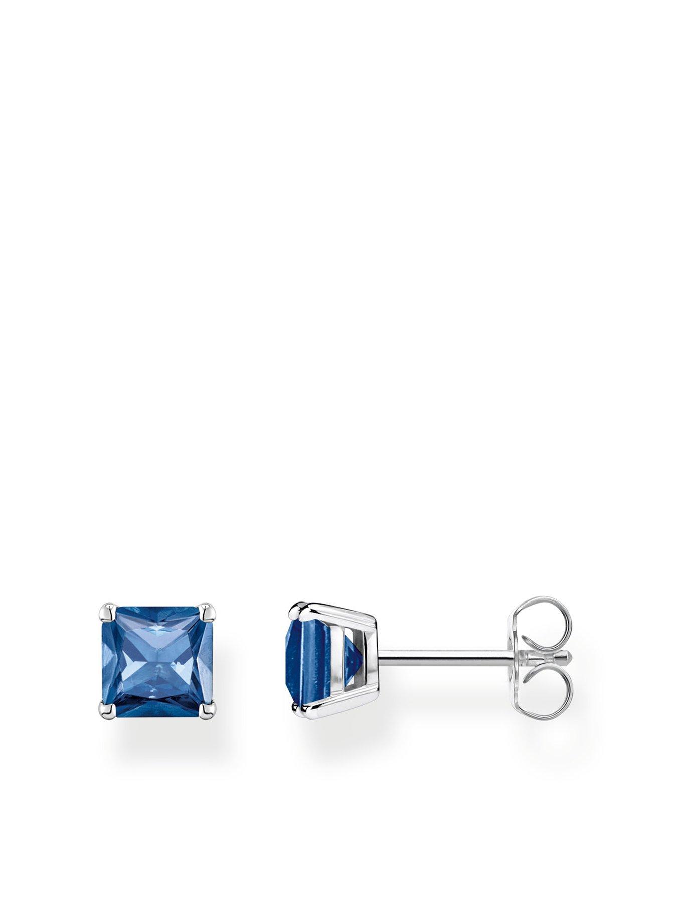 Thomas sabo hot sale blue earrings