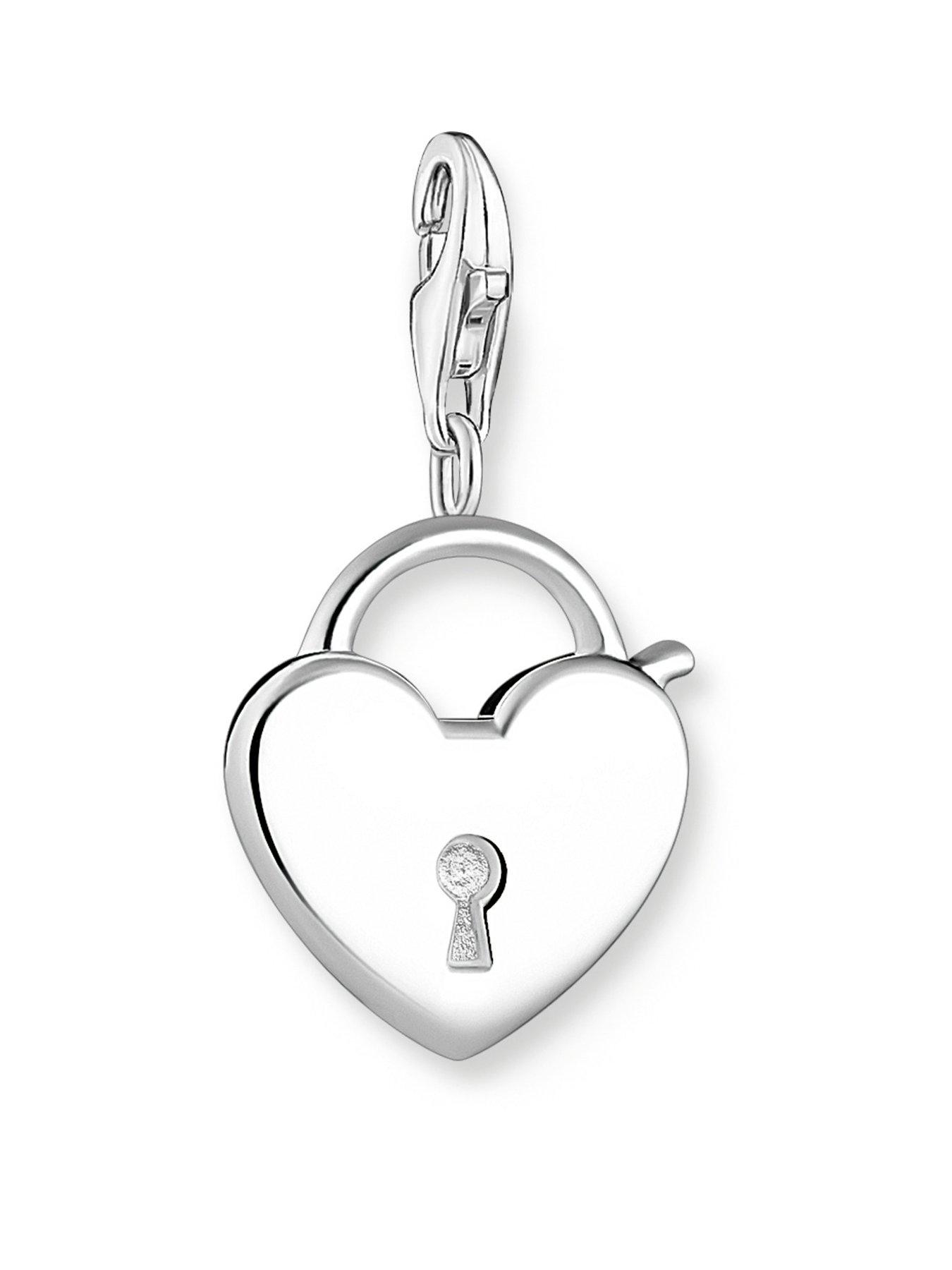 Thomas Sabo Padlock Charm Pendant very.co.uk