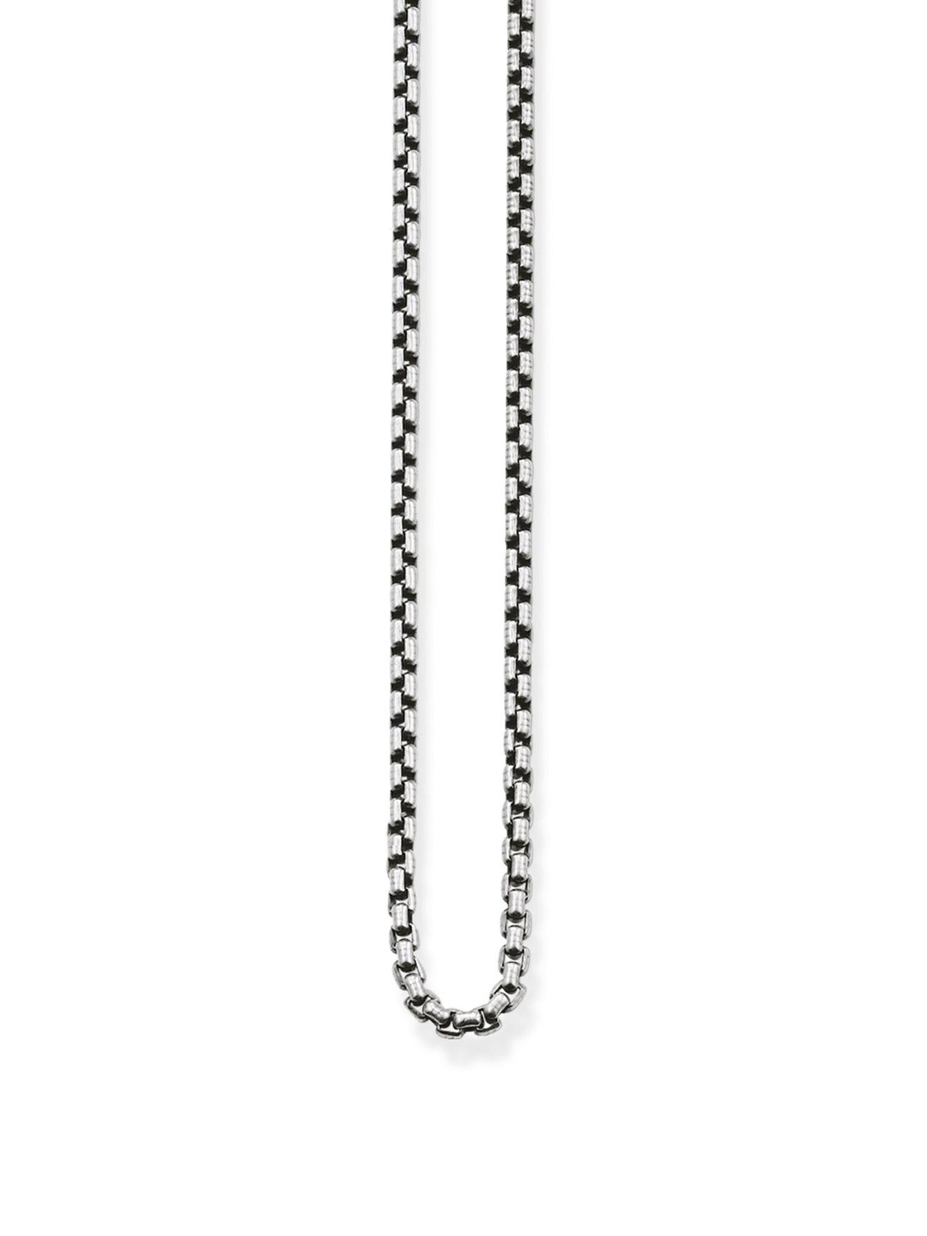 Product photograph of Thomas Sabo Blackened Venezia Chain from very.co.uk