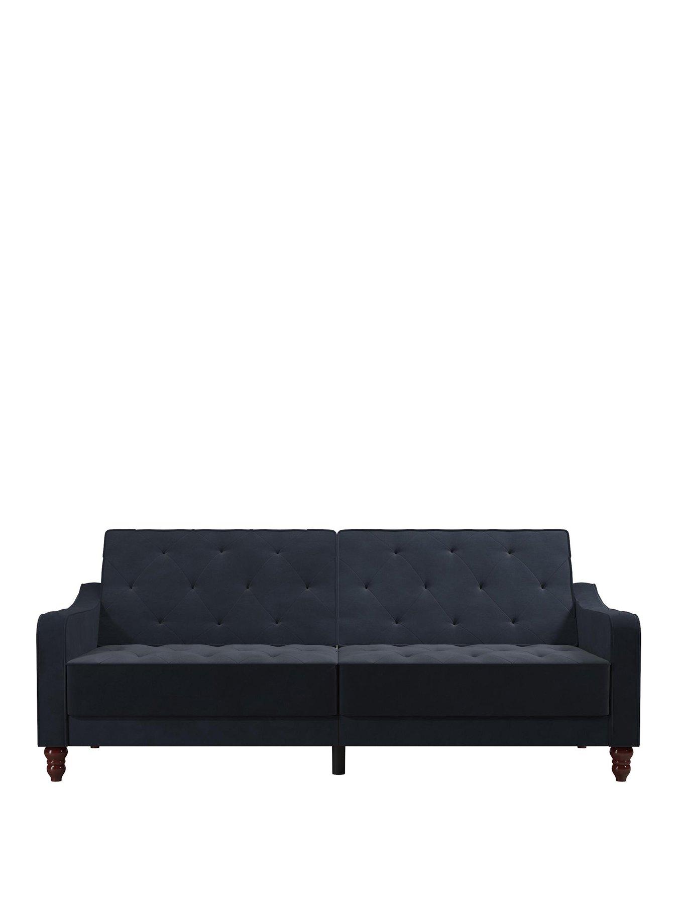 Black futon store for sale