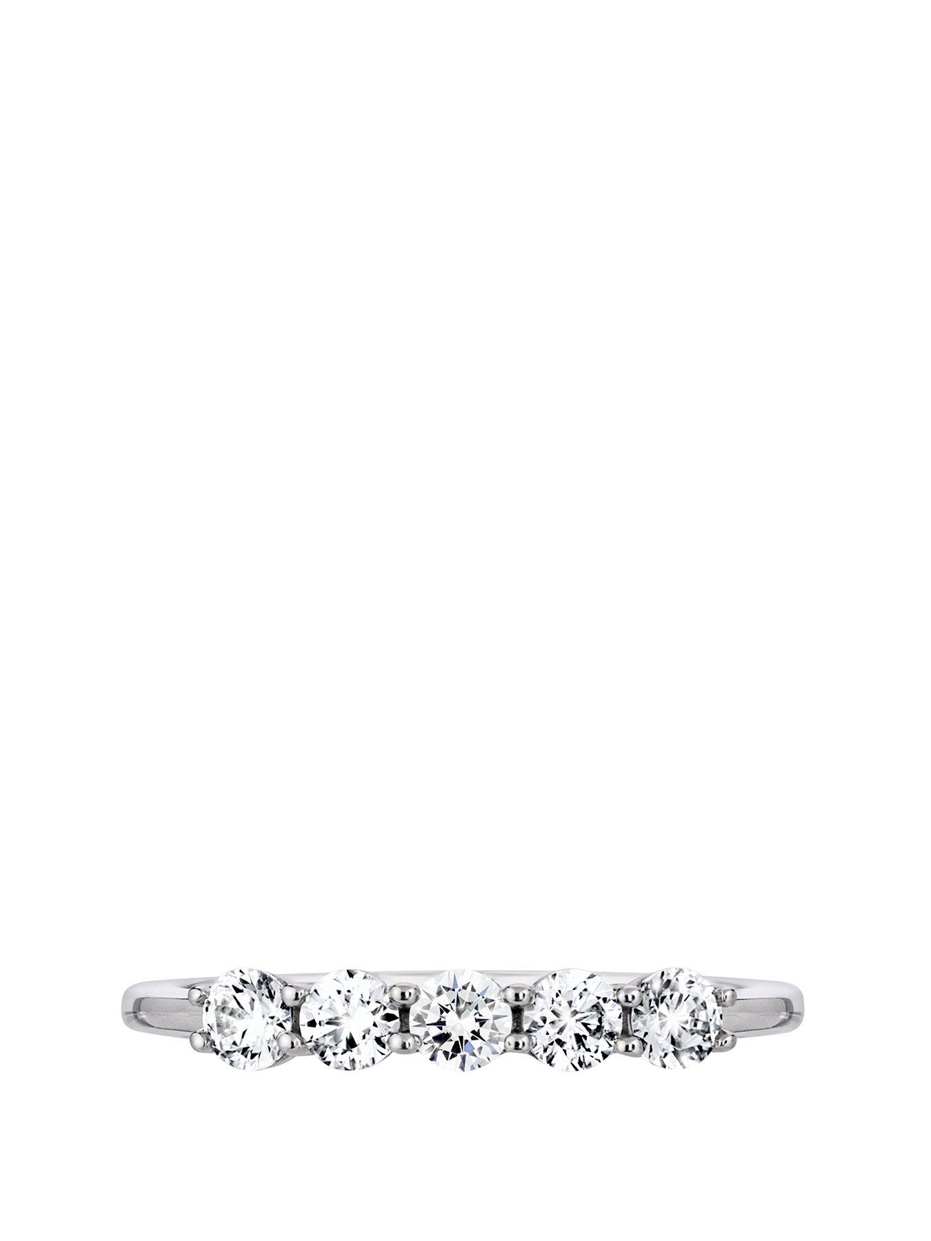 Image 2 of 6 of Created Brilliance Elsie Created Brilliance 9ct White Gold 0.50ct Lab Grown Diamond Ring