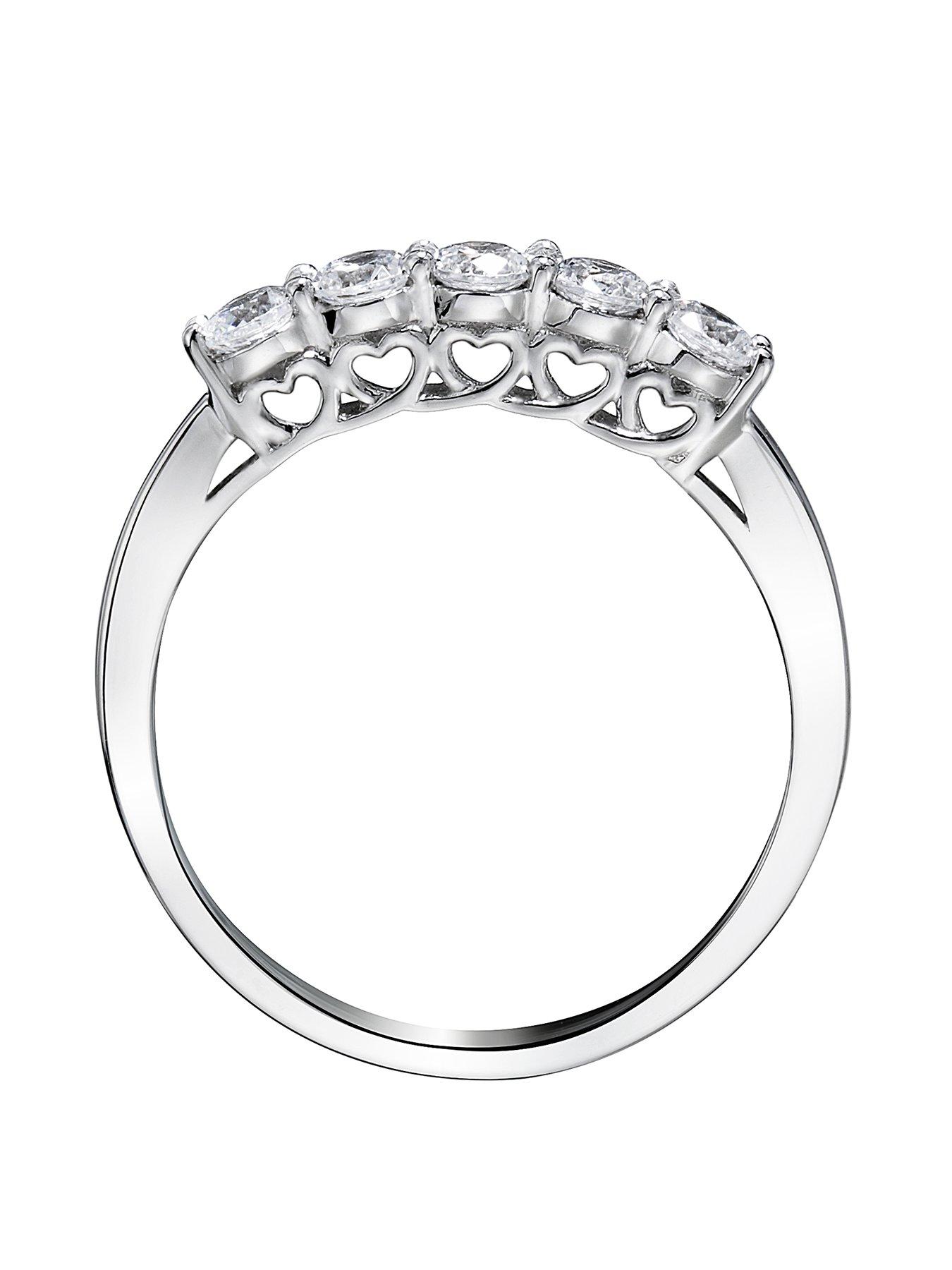 Image 3 of 6 of Created Brilliance Elsie Created Brilliance 9ct White Gold 0.50ct Lab Grown Diamond Ring