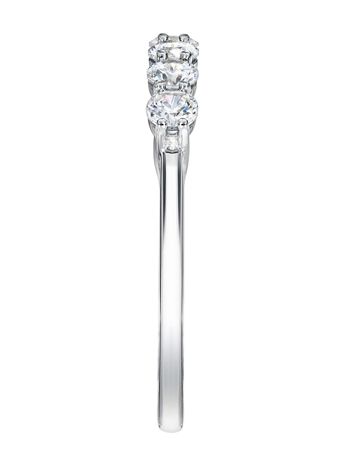 Image 4 of 6 of Created Brilliance Elsie Created Brilliance 9ct White Gold 0.50ct Lab Grown Diamond Ring