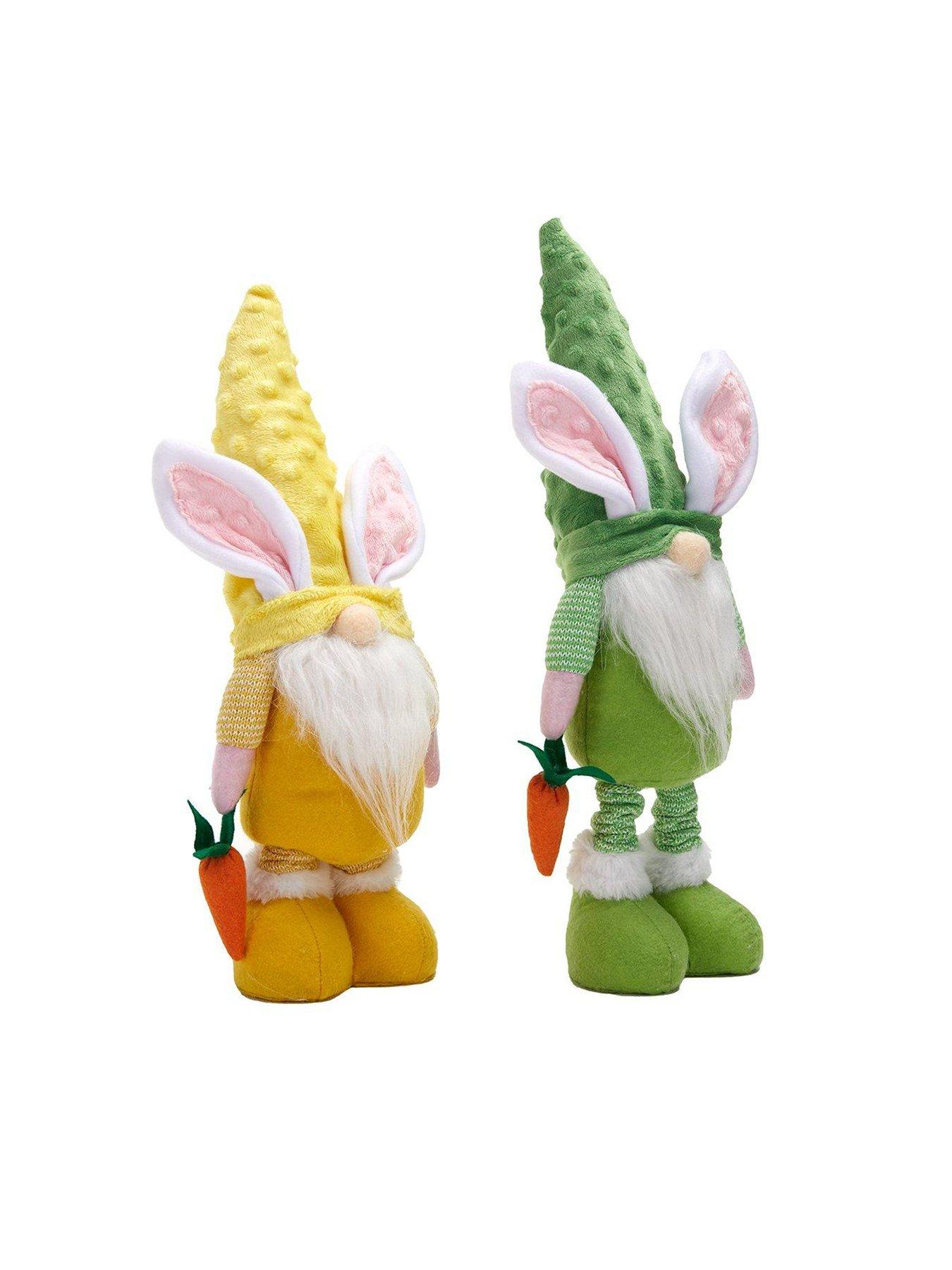 Image 3 of 6 of Very Home Set of 2 Tall Spring/Easter Gonks with Extending Legs