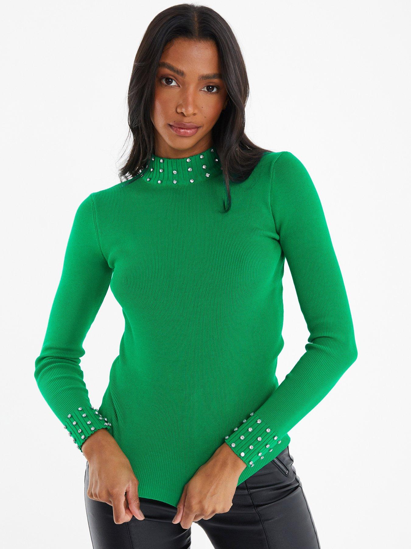 Wallis shop green jumper