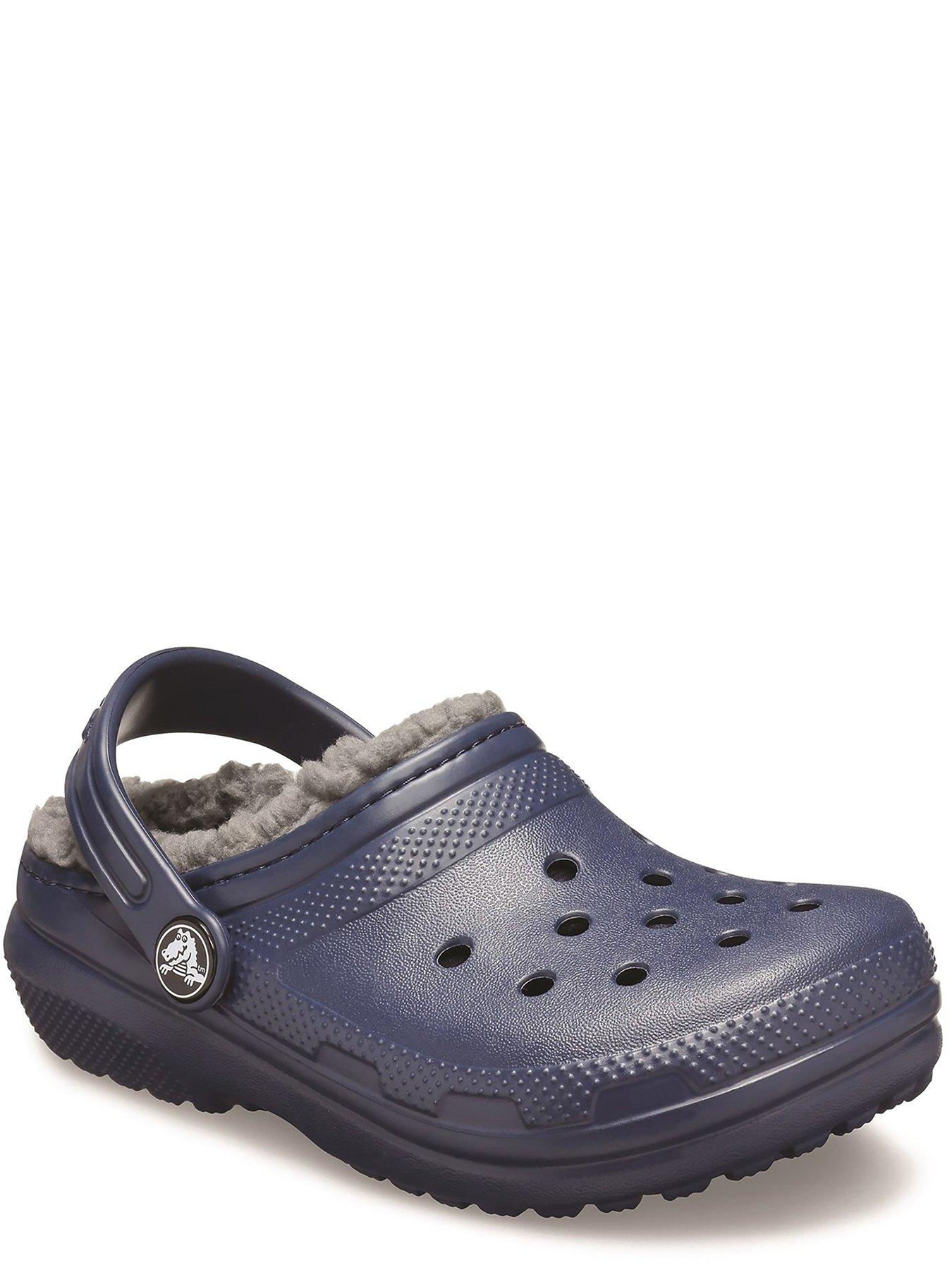 Crocs classic 2024 fur lined