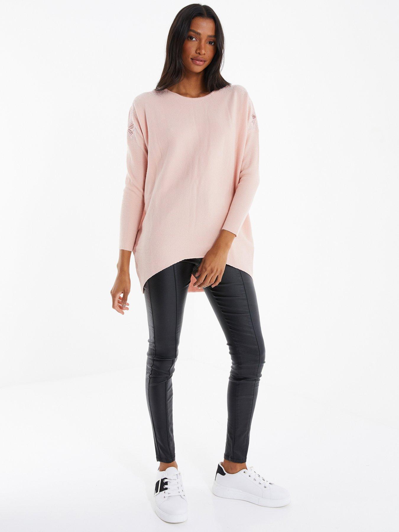 Pink bow clearance jumper