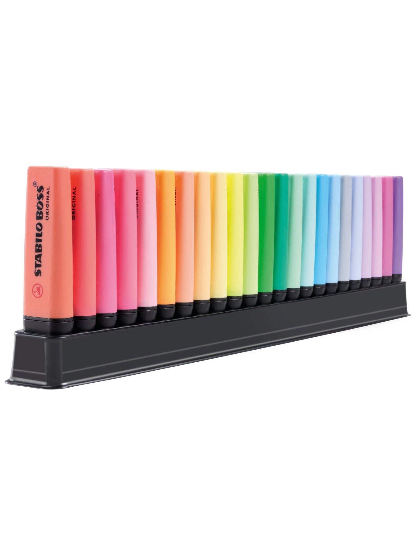 STABILO BOSS ORIGINAL Desk Set of 23 Assorted Colours | very.co.uk