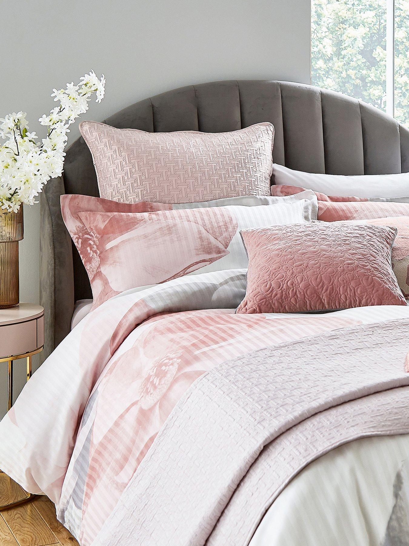 Ted Baker Photo Magnolia Pink Duvet Cover 100 Cotton Ks Very.co.uk