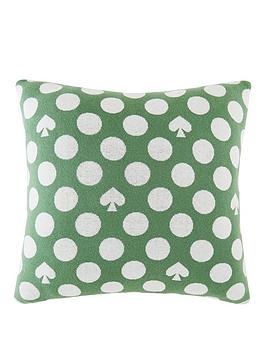 Product photograph of Kate Spade Caroleena Spade Cushion 46x46cm from very.co.uk
