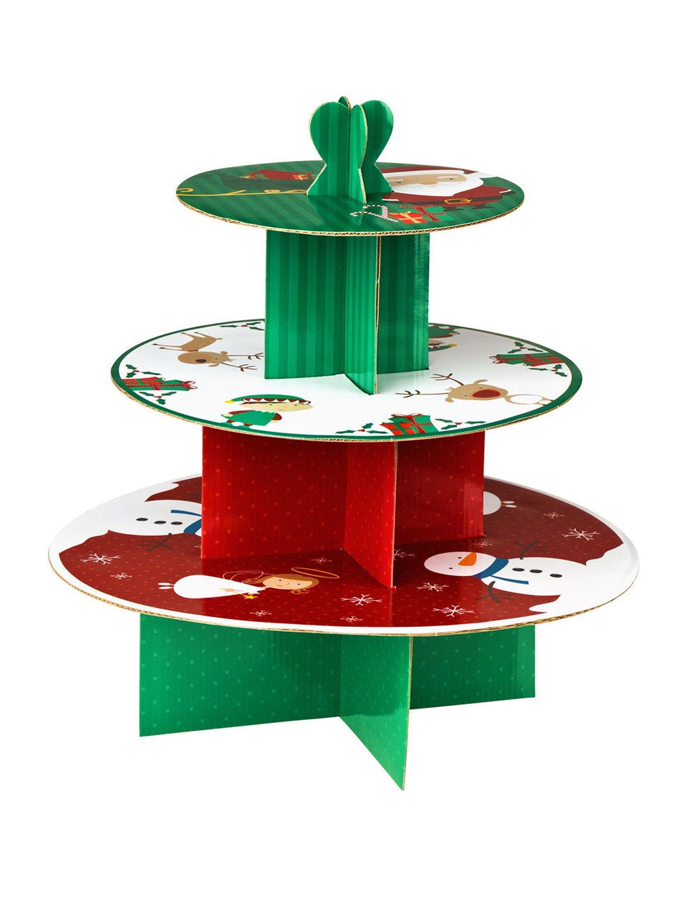 Christmas 3 Tier Cake Stand