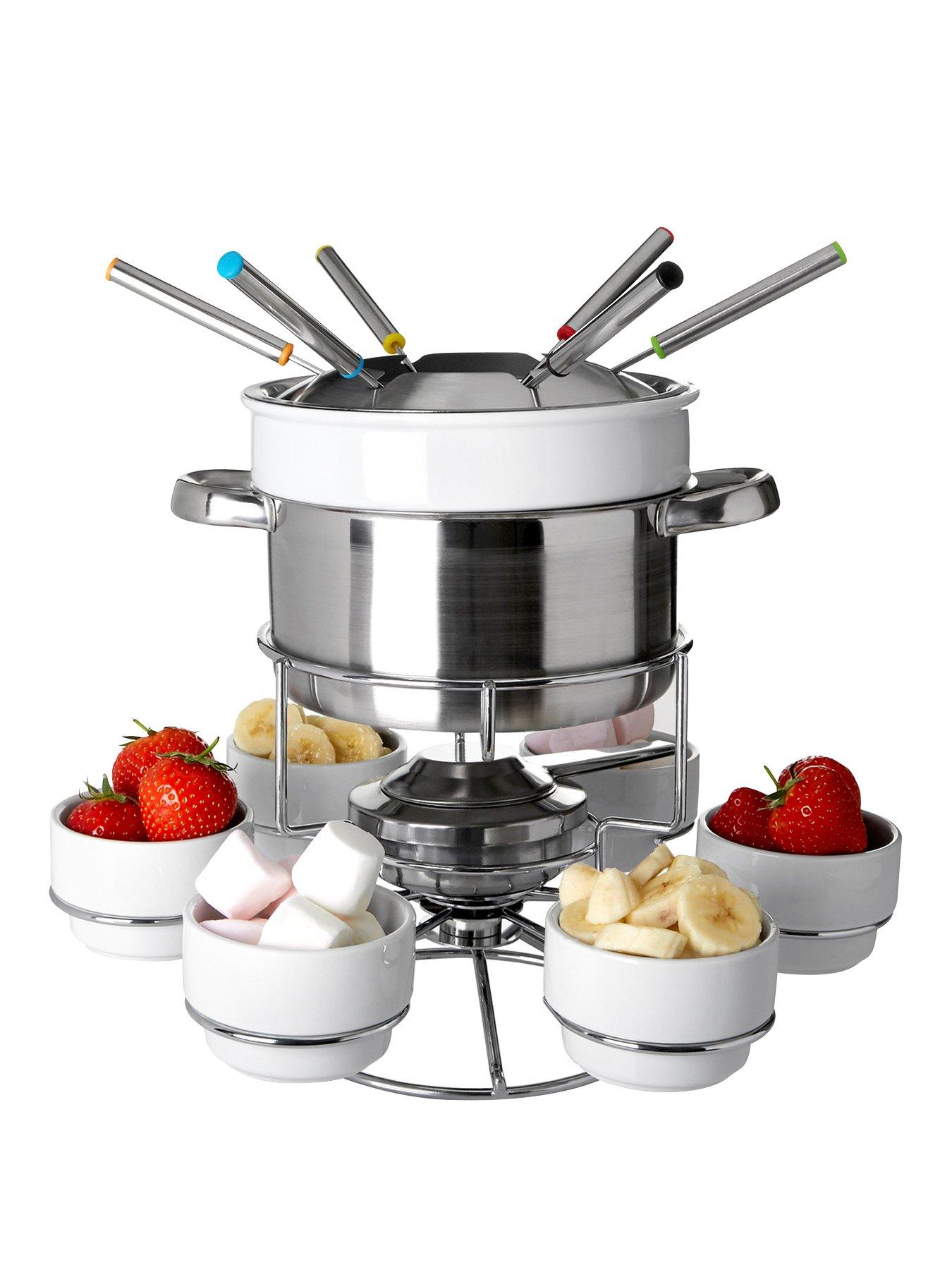 Product photograph of Premier Housewares Freya Fondue Set from very.co.uk