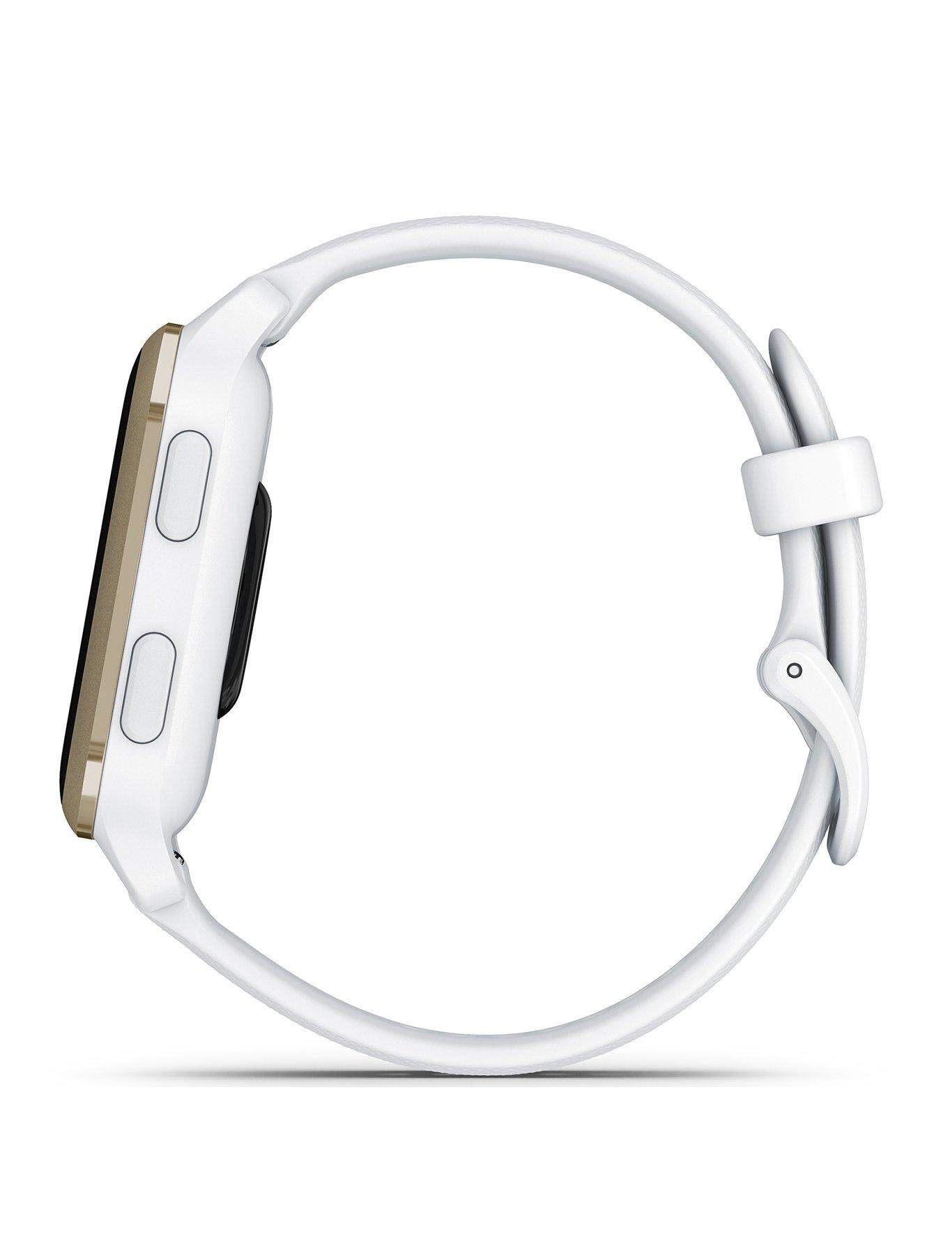 Image 3 of 7 of Garmin Venu Sq 2 Smartwatch -&nbsp;White/Cream Gold, WW