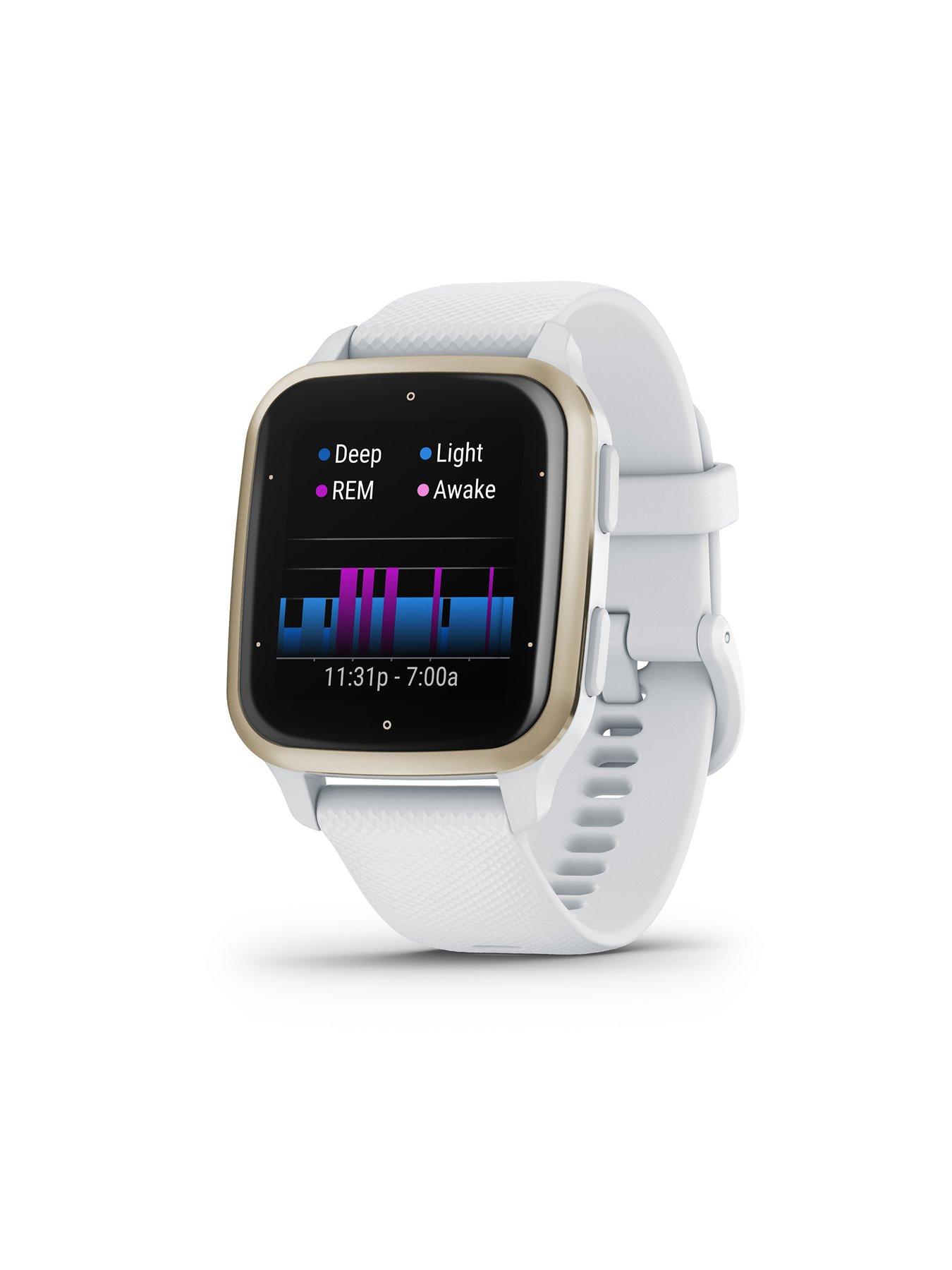 Image 6 of 7 of Garmin Venu Sq 2 Smartwatch -&nbsp;White/Cream Gold, WW