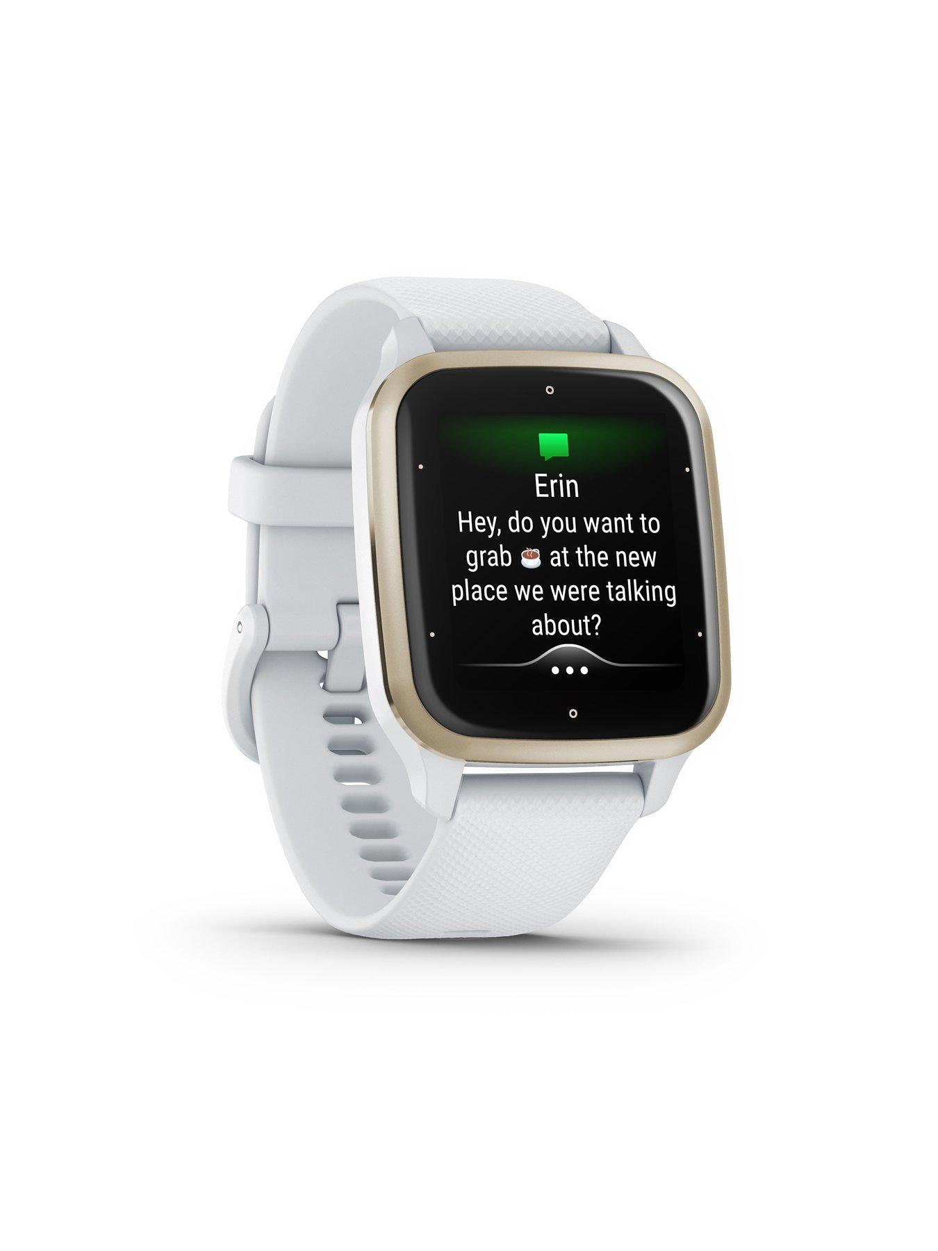 Image 7 of 7 of Garmin Venu Sq 2 Smartwatch -&nbsp;White/Cream Gold, WW