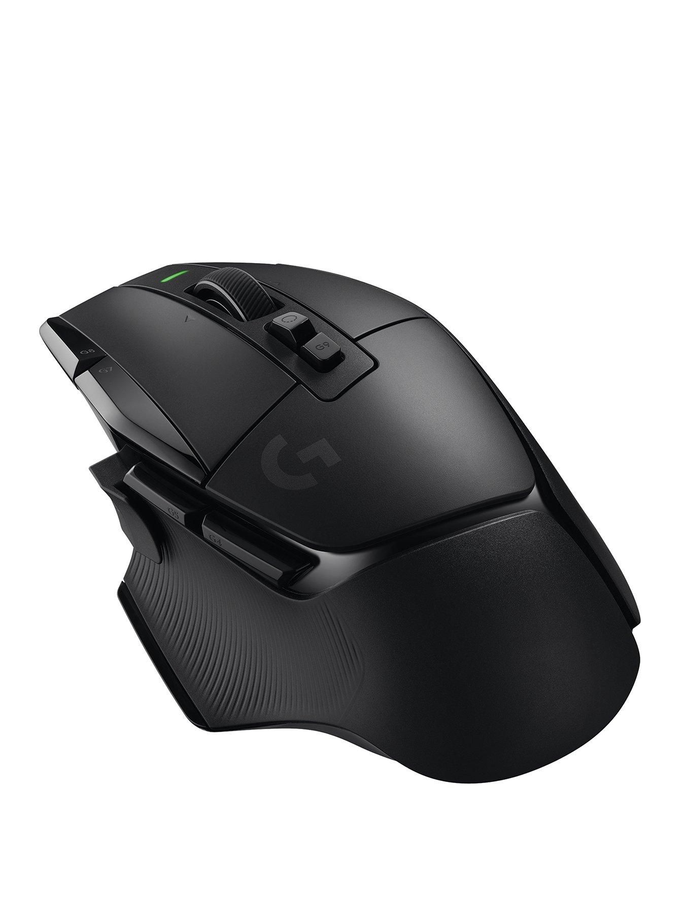 undefined G502 X LIGHTSPEED Wireless Gaming Mouse, HERO 25K gaming sensor, for PC/Mac- Black