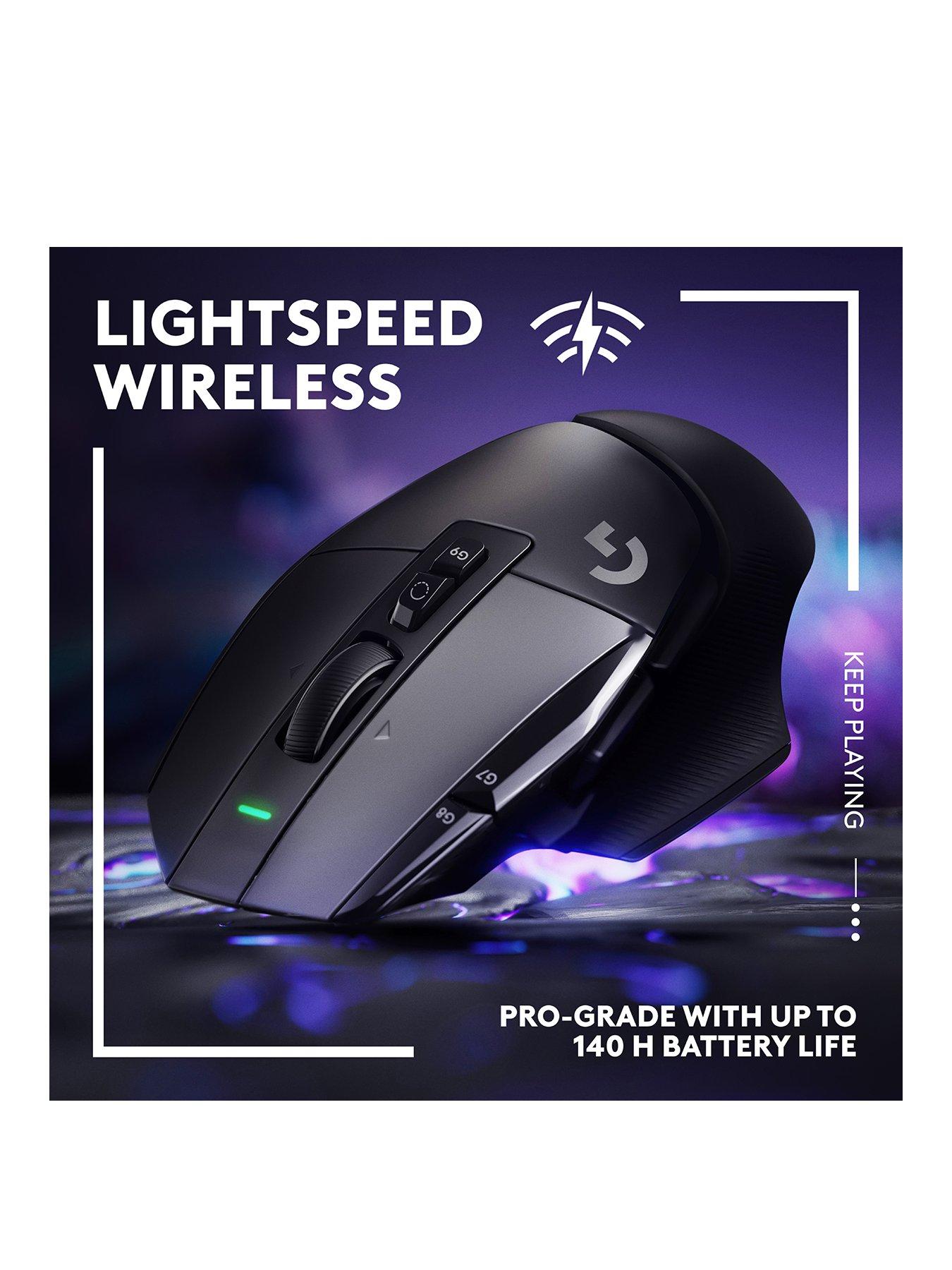 Logitech G502 X LIGHTSPEED Wireless Gaming Mouse - Black for sale online