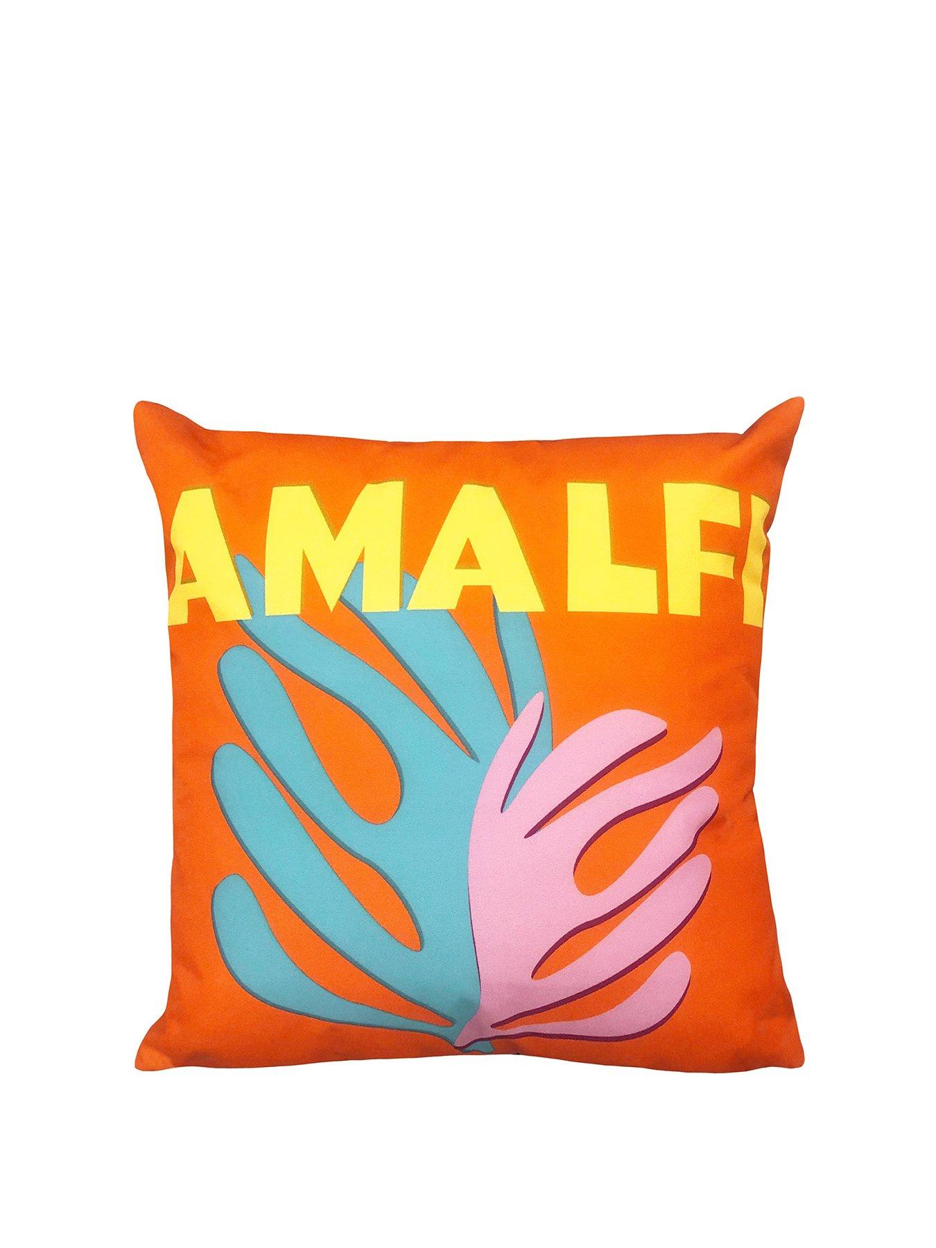 Product photograph of Furn Amalfi Water Uv Resistant Outdoor Cushion from very.co.uk