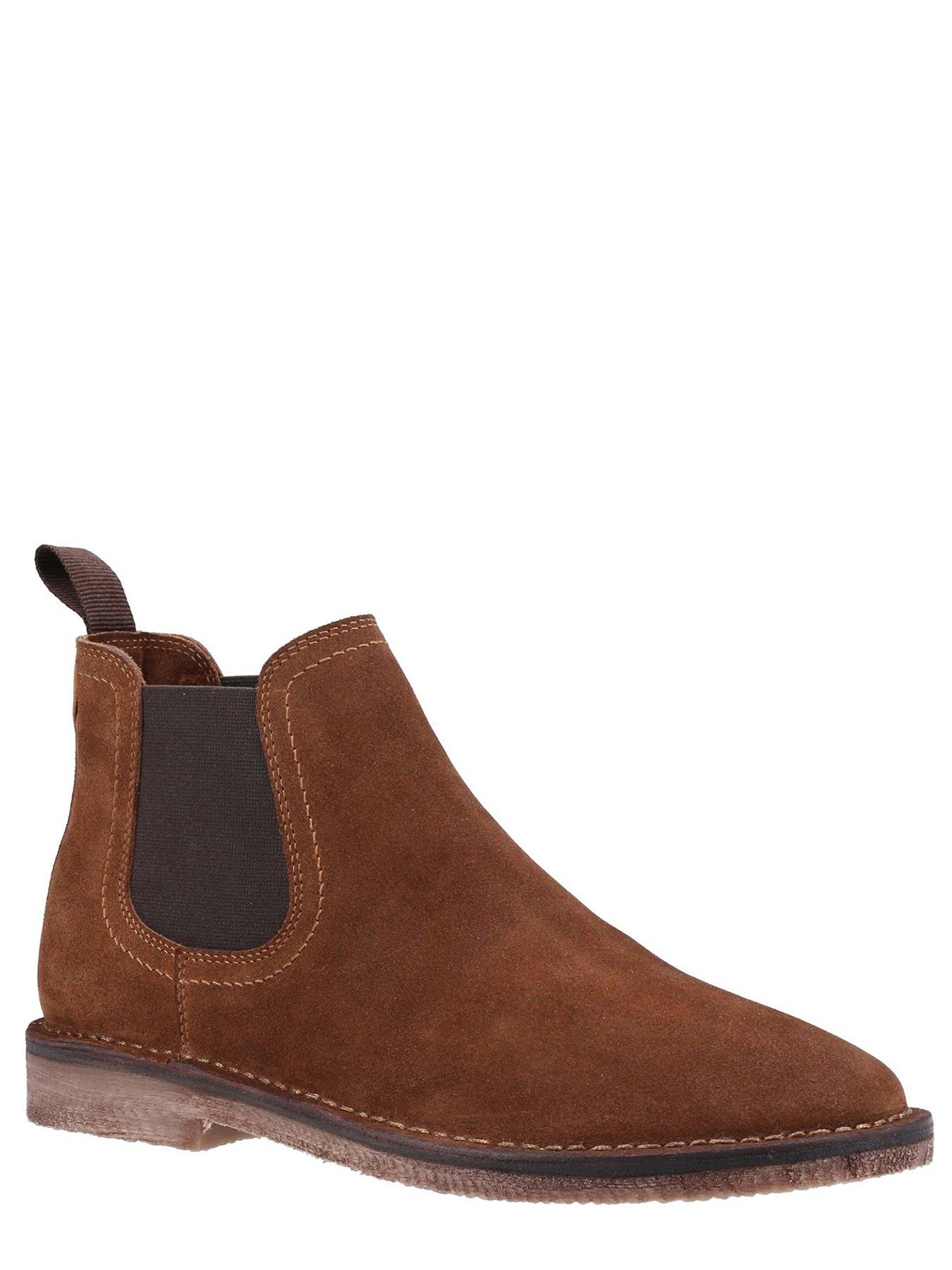 Shaun Suede Chelsea Boots Light Brown