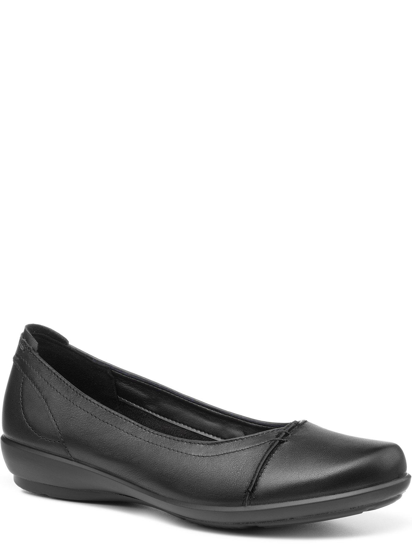 Hotter Robyn Ii Leather Ballerina Shoes Very